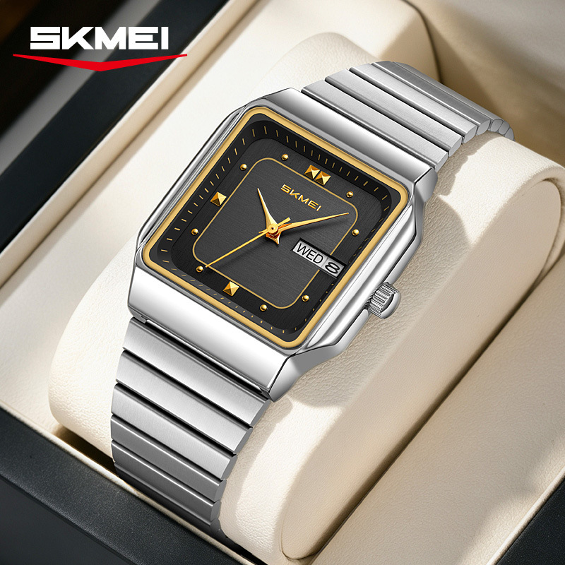 Luxury Watch Straps - Marken-Damenuhr aus Edelstahl mit Verstellbarem Armband,
