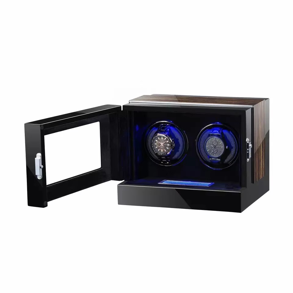 Luxury Watch Winder Box - 2-Fach-Schutzbox für Uhren mit individuellem Logo