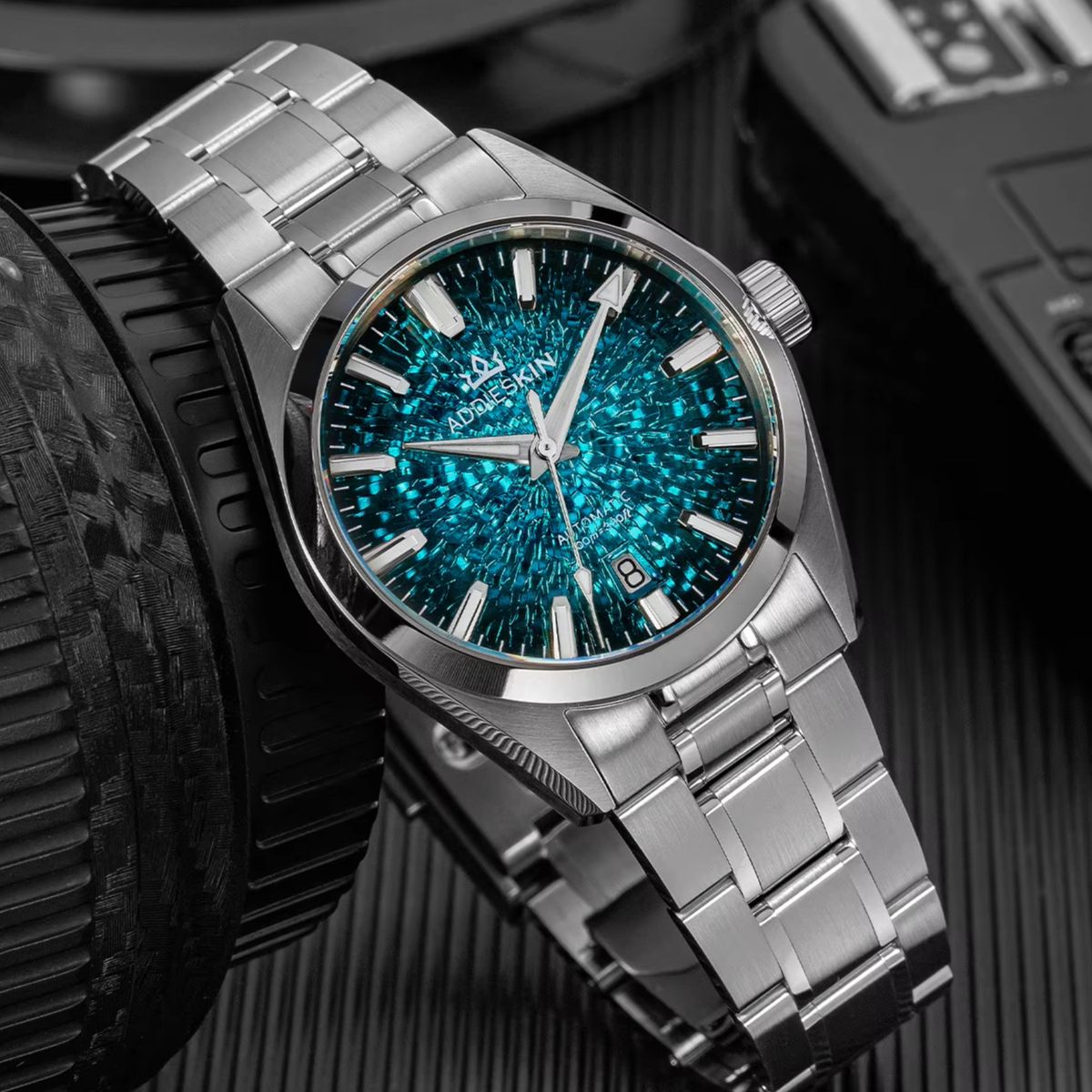 Luxury Watch Second Hand - AddiesKin Gradient Diver Watch Miyota9015 Saphir-Mechanische