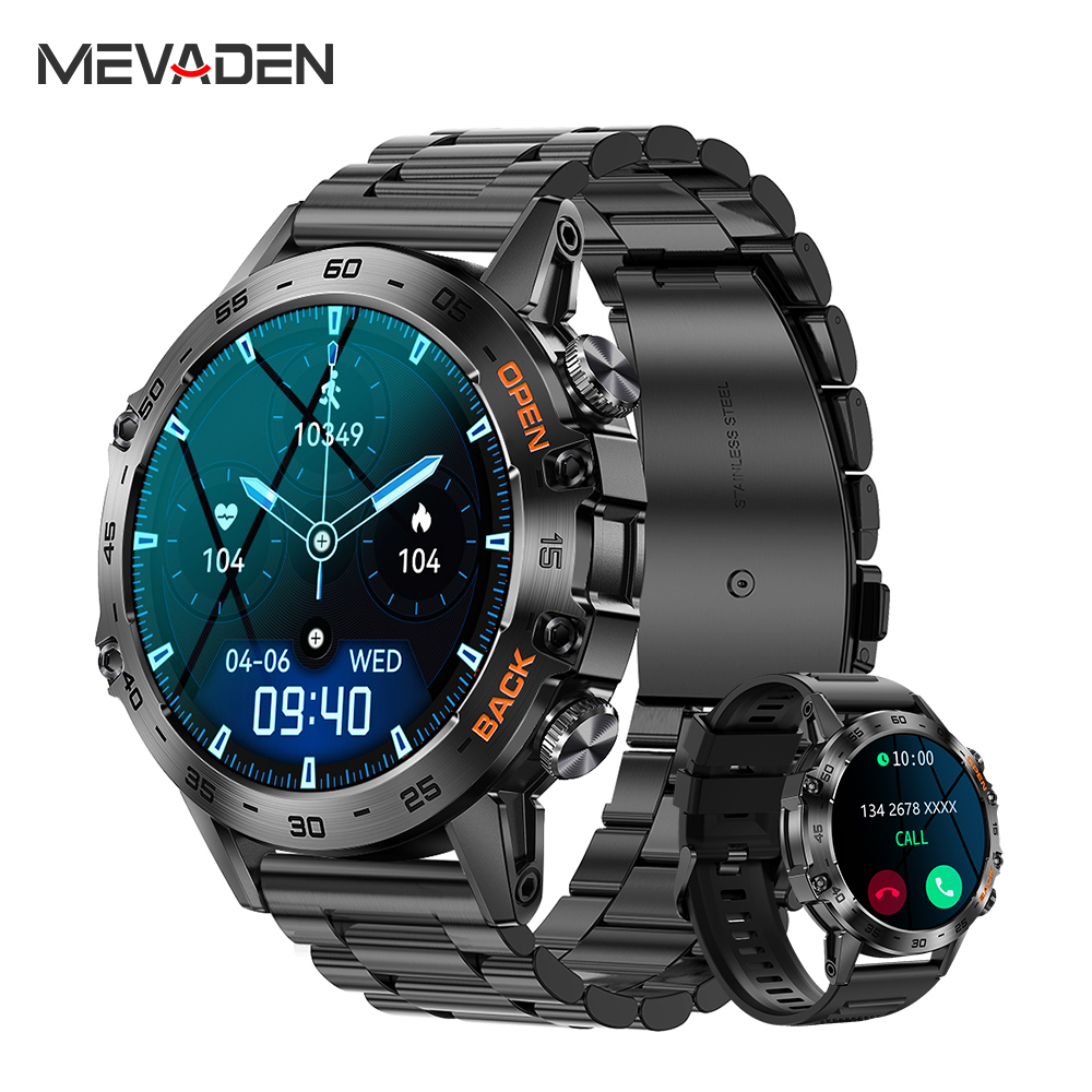 Luxury Watch On Wrist - MEVADEN Steel 1,39 Zoll Herren Luxus