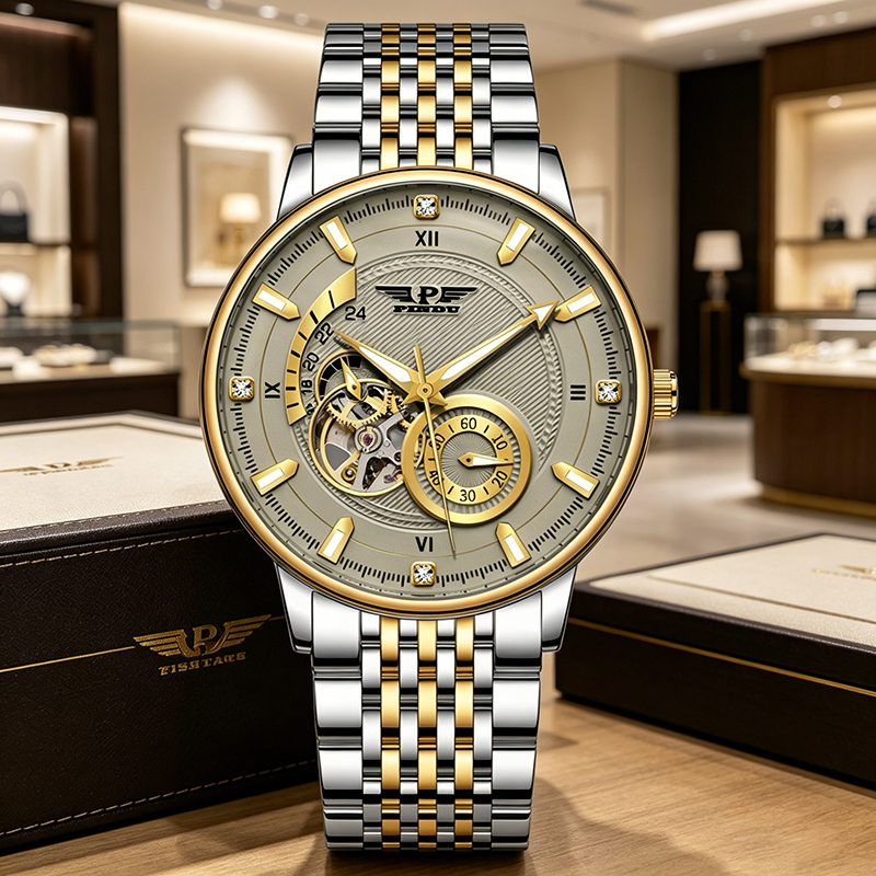 Luxury Watch Second Hand - PINDU Luxus Herrenuhr Vintage Mode Klassisches