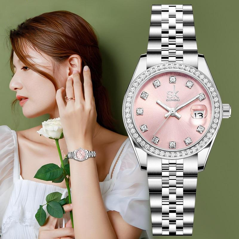 Luxury Watch Straps - UTHAI CQ484 Modische Damenuhr, leichtes, luxuriöses
