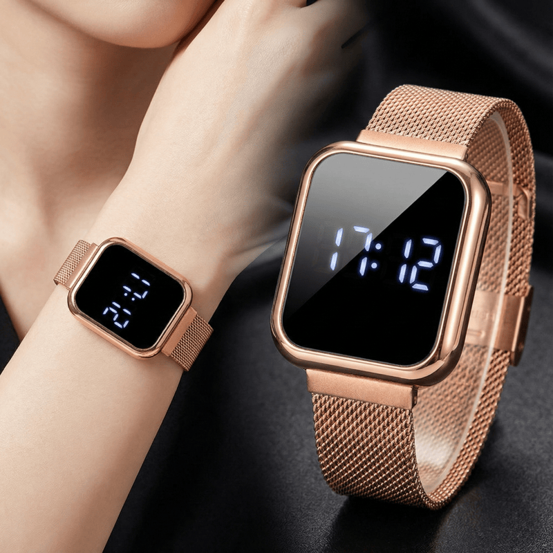 Luxury Watch Market - Mode Rechteck Digitale Uhren für Frauen