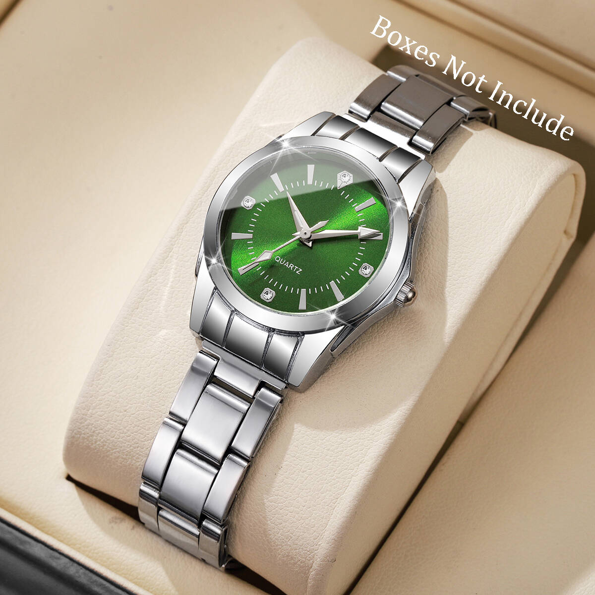 Luxury Watch Safe - Luxus Strass Frauen Uhren Casual Quarz