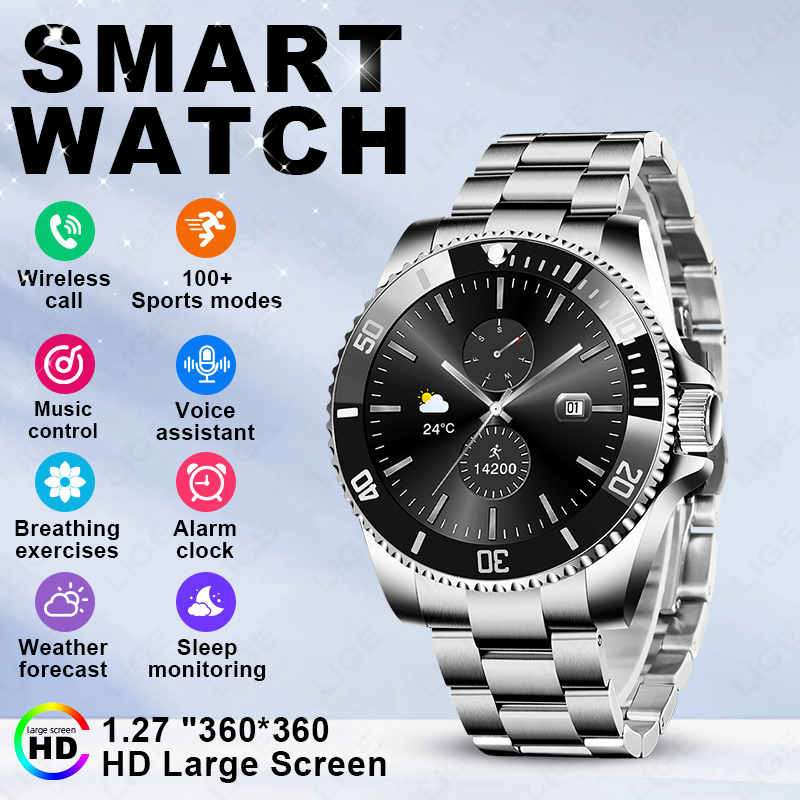 LIGE 2026 Smartwatch 1,27