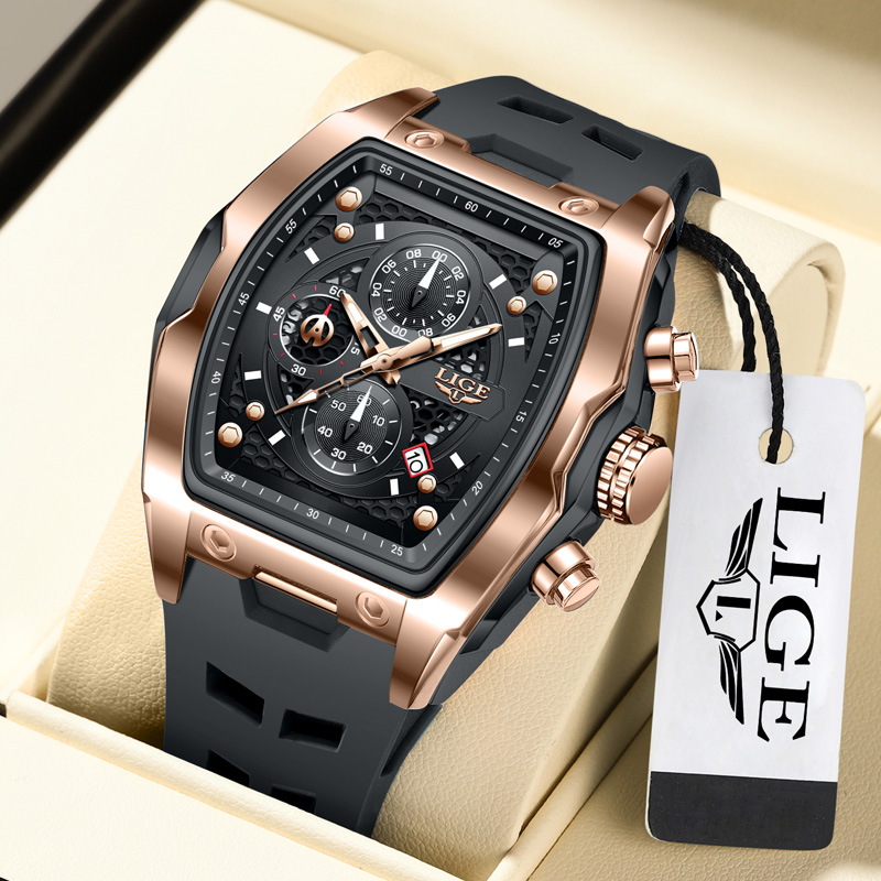 LIGE Herren-Business-Armbanduh – Luxury Watch Jacob And Co Bewertung und Preis