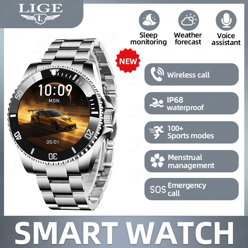 LIGE Business Smartwatch für H – Luxury Watch On Wrist Bewertung und Preis