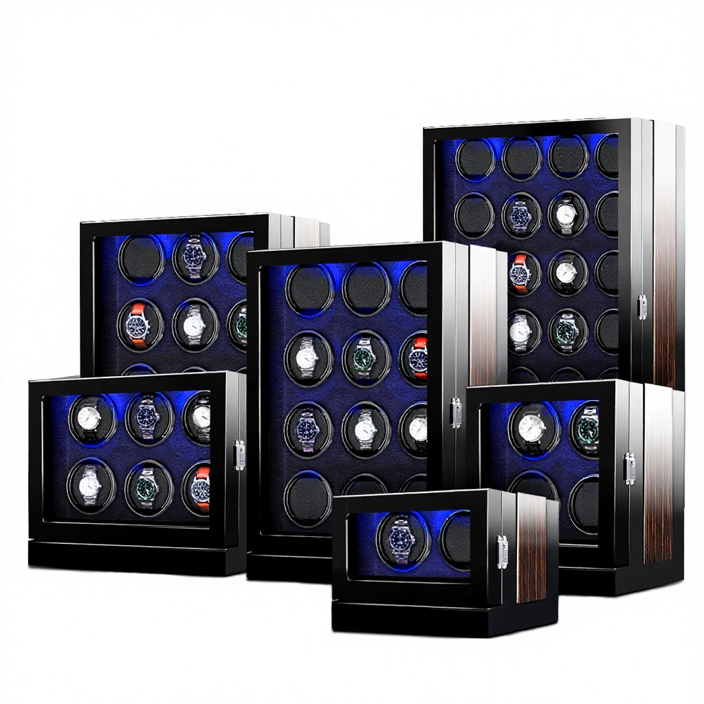 2-Fach-Schutzbox für Uhren mit – Luxury Watch Winder Box Bewertung und Preis