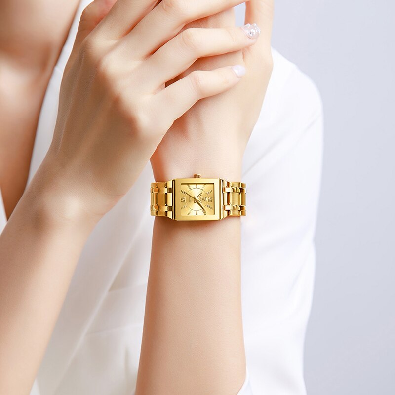 LiEBIG Luxus Goldene Quarz Arm – Luxury Watch Market Bewertung und Preis