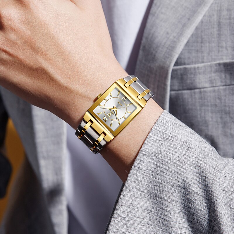 LiEBIG Luxus Goldene Quarz Arm – Luxury Watch Market Bewertung und Preis