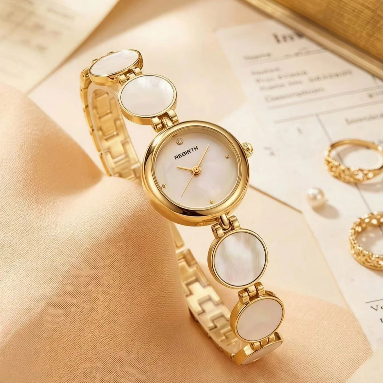 Luxuriöse Damen-Quarzuhr mit r – Luxury Watch Straps Bewertung und Preis