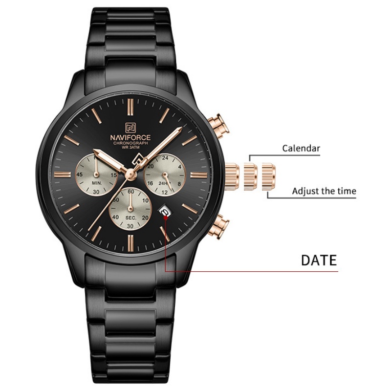 NAVIFORCE Herren Quarz-Chronog – Luxury Watch Unique Bewertung und Preis