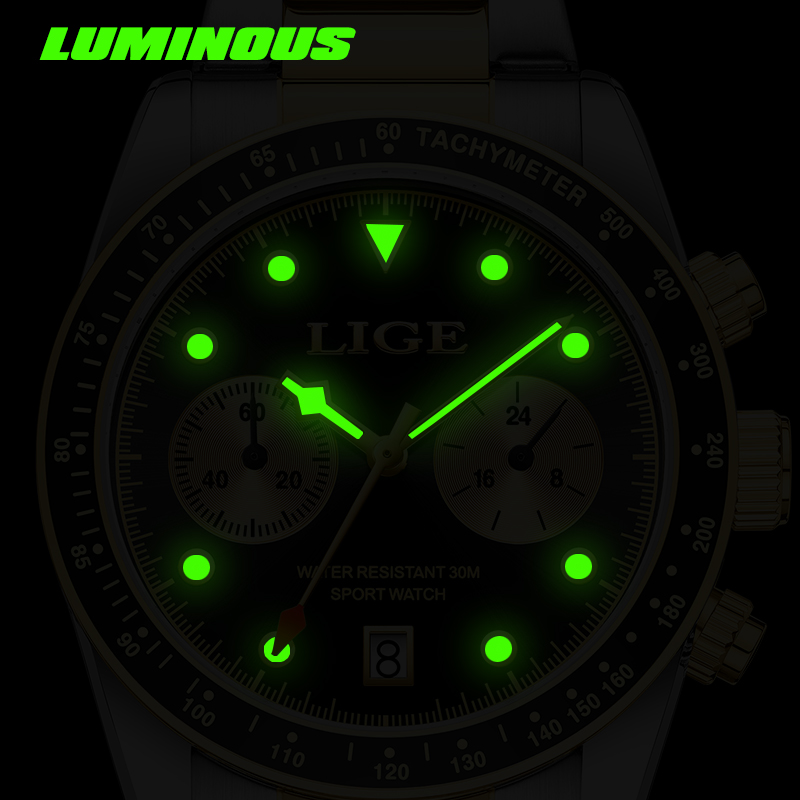 LIGE Marken-Modeuhr für Herren – Luxury Watch Low Price Bewertung und Preis