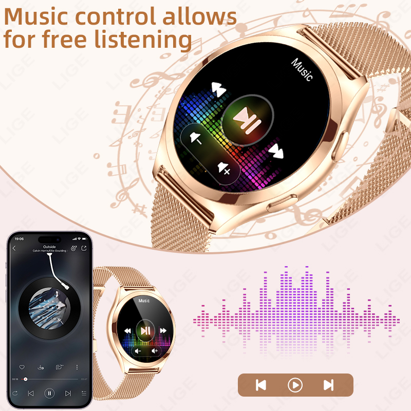 LIGE Luxus-Smartwatch für Dame – Luxury Watch On Wrist Bewertung und Preis
