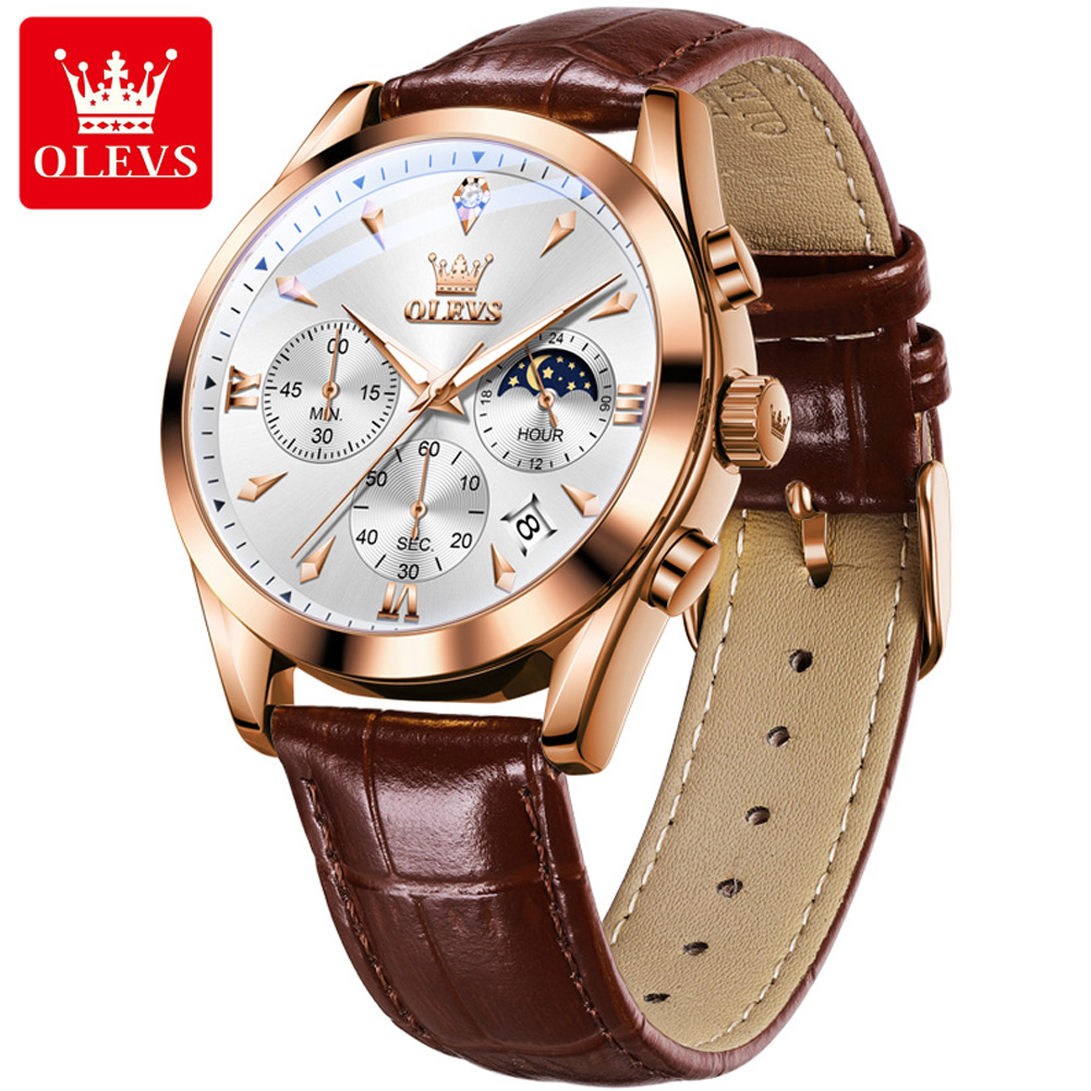 OLEVS Marke Neue Mode Quarzuhr – Luxury Watch Low Price Bewertung und Preis