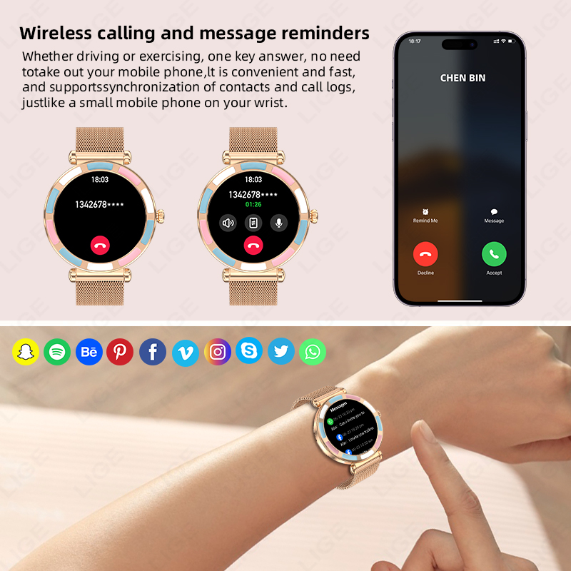 2026 LIGE Luxus Smartwatch für – Luxury Watch On Wrist Bewertung und Preis