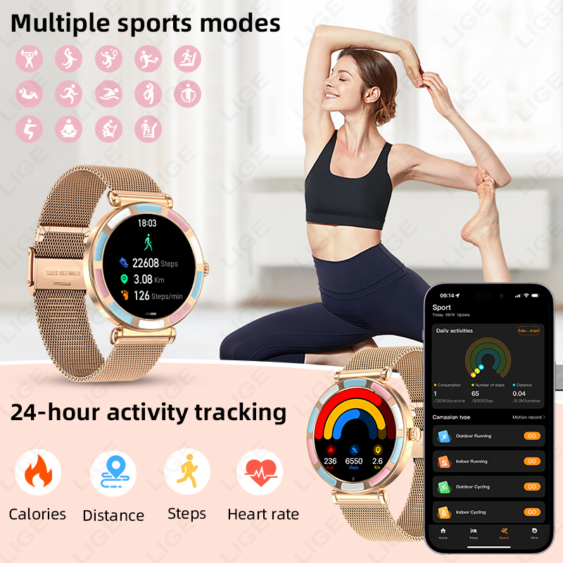 2026 LIGE Luxus Smartwatch für – Luxury Watch On Wrist Bewertung und Preis